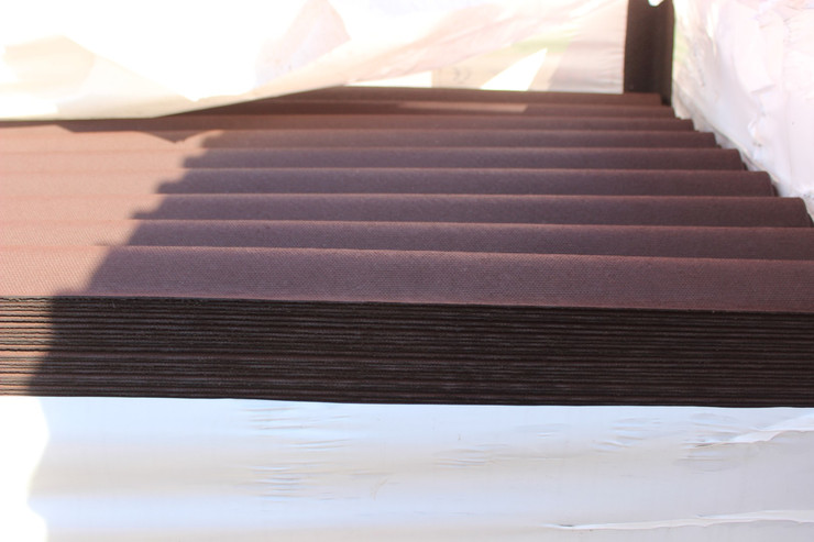 Битумный волнистый лист GUTTA коричневый 1,95х0,85 (8 волн) 3 мм